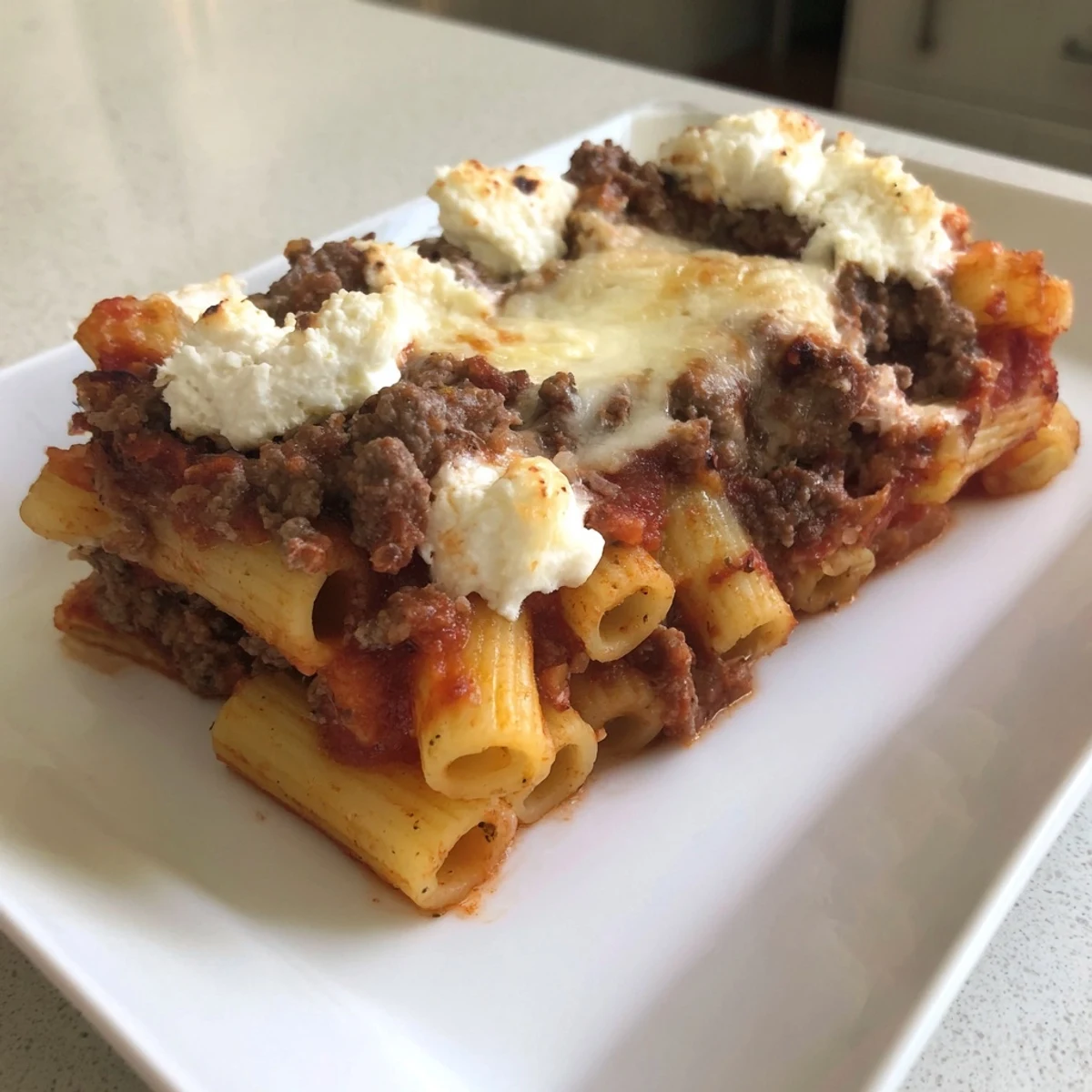Baked Ziti Ground Beef