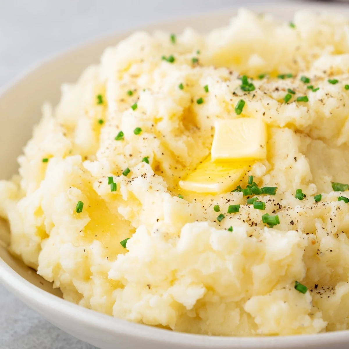 Golden roasted garlic cloves folded into Garlic Mashed Potatoes with Butter, creating a velvety texture perfect alongside roasted chicken.