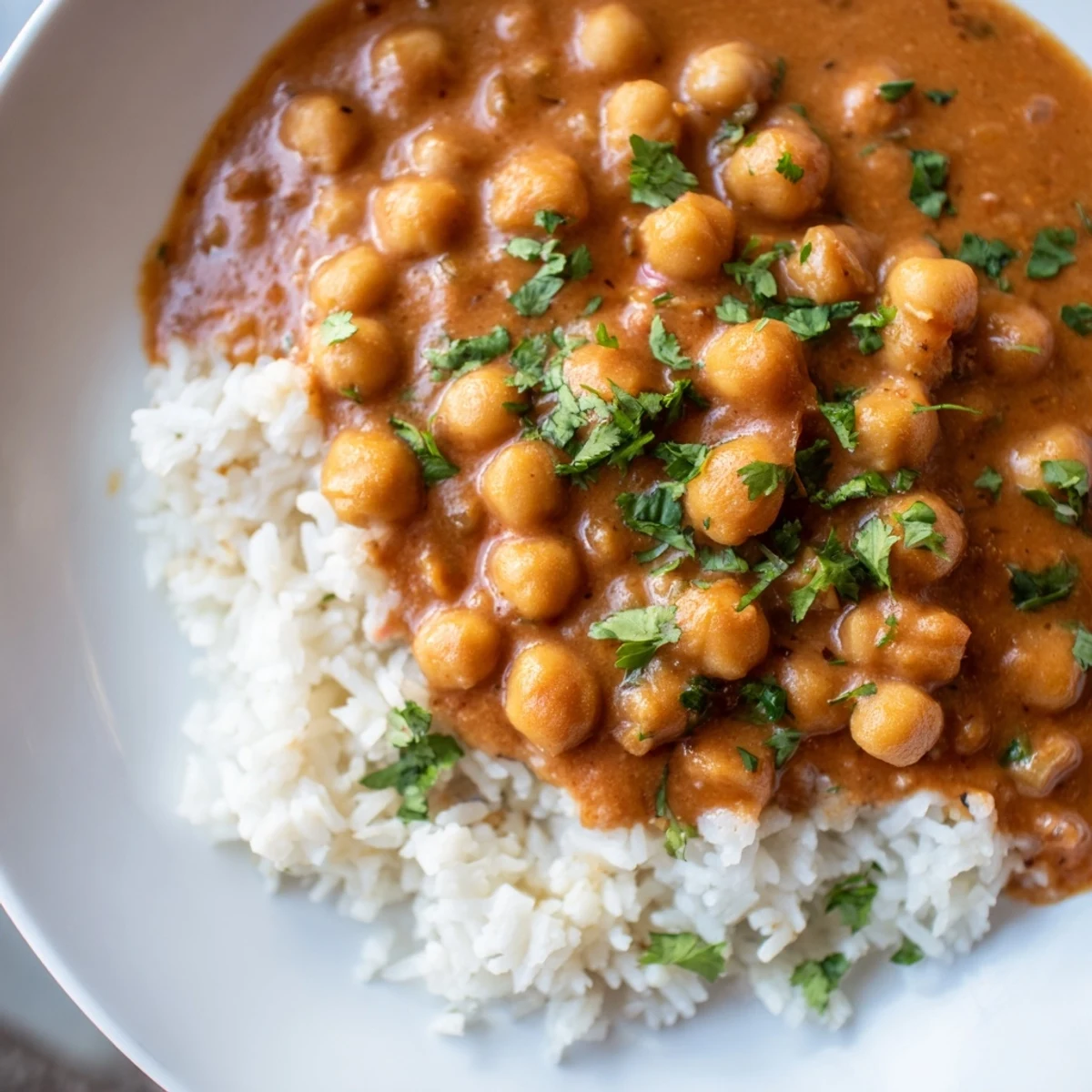 Vegan Chickpea Tikka Masala