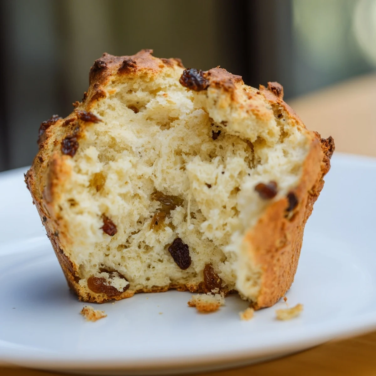 Irish Soda Bread Muffins cooling on a wire rack, featuring a golden crust and soft interior, perfect for breakfast or tea.