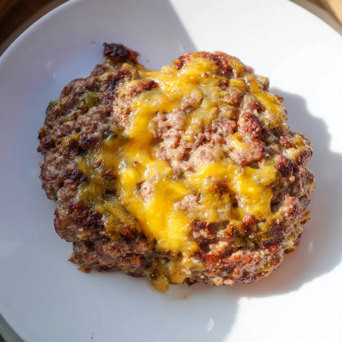 Juicy beef burger patties cooked in air fryer served with crisp lettuce and tomato