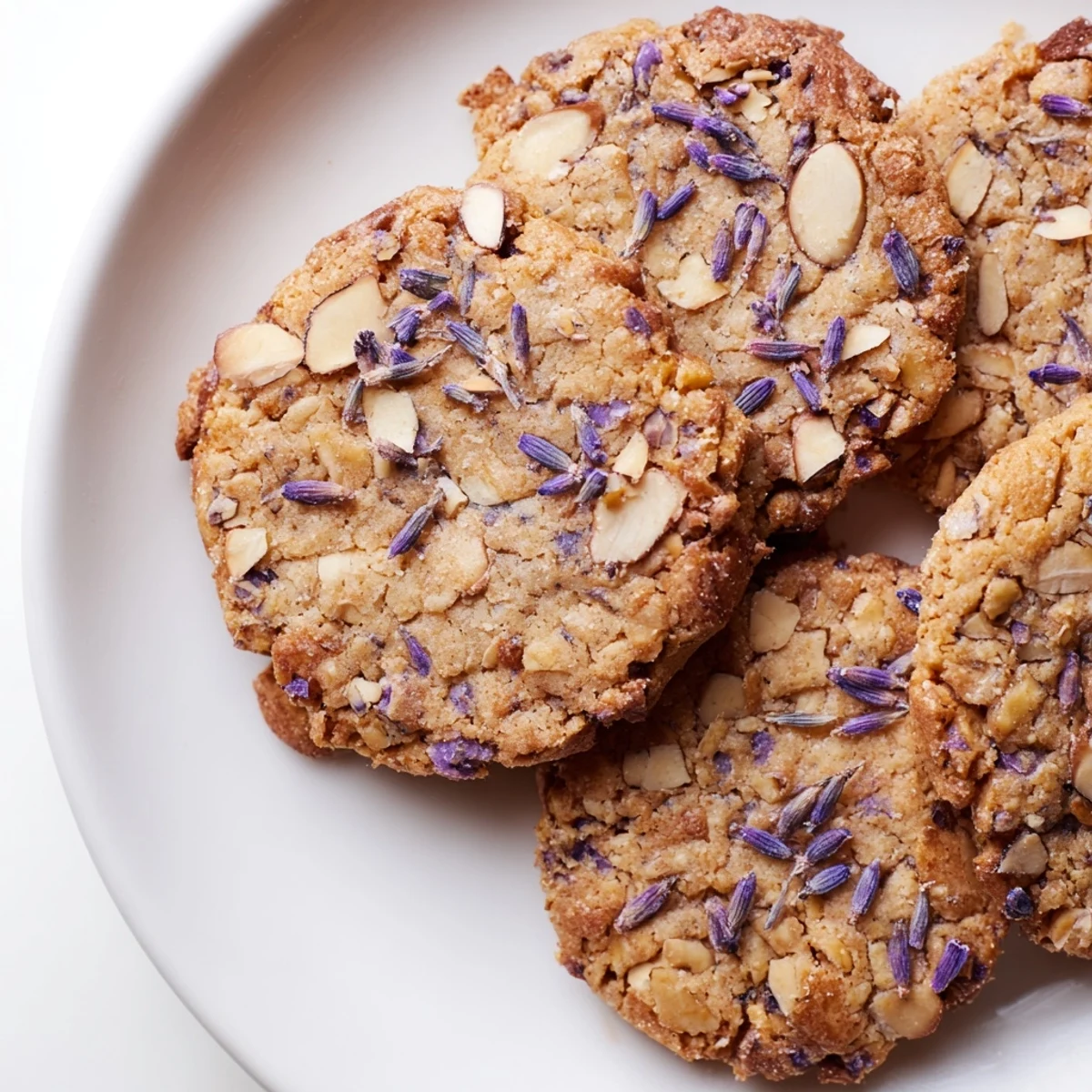 Lavender Honey Crunch Cookies