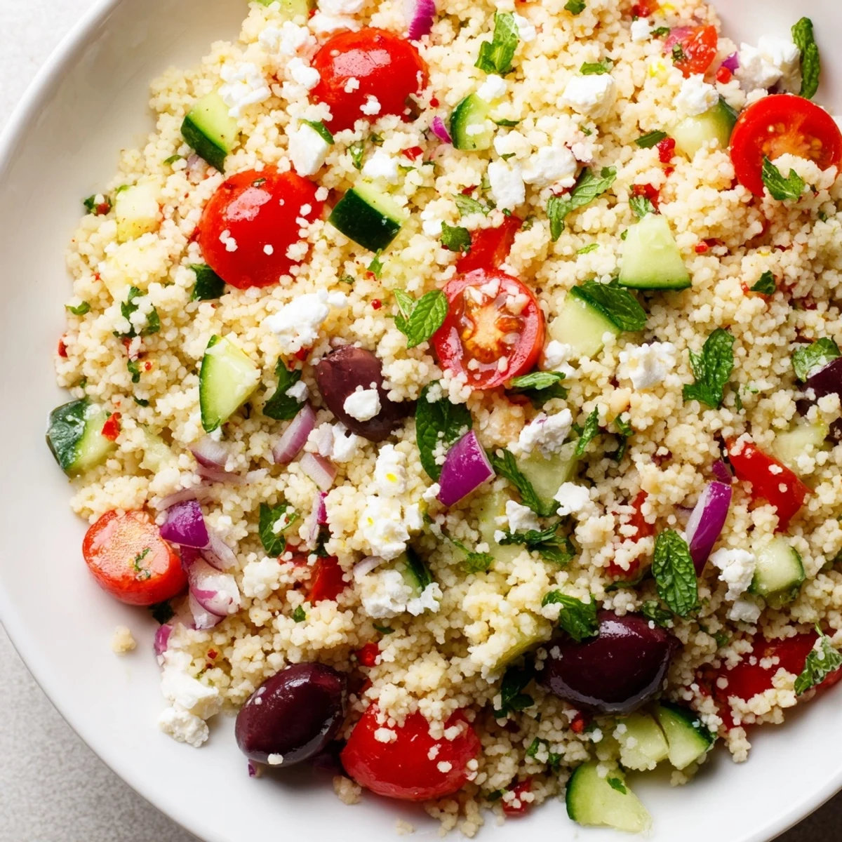 Mediterranean Couscous Salad
