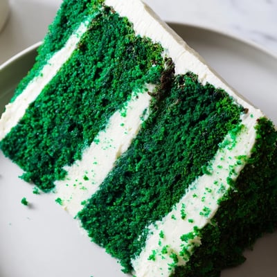 Green Velvet Cake