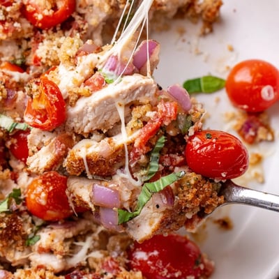 Chicken Bruschetta Casserole